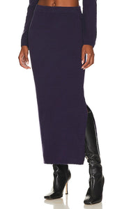Callahan Dahna Maxi Skirt in Navy - Jupe longue Callahan Dahna en bleu marine - Callahan Dahna 海军蓝长裙 - Callahan Dahna Maxirock in Marineblau - Callahan Dahna 맥시 스커트 - Gonna lunga Callahan Dahna in blu marino