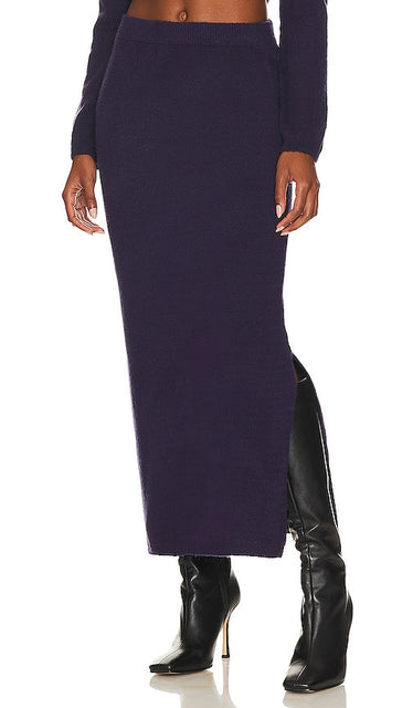 Callahan Dahna Maxi Skirt in Navy - Jupe longue Callahan Dahna en bleu marine - Callahan Dahna 海军蓝长裙 - Callahan Dahna Maxirock in Marineblau - Callahan Dahna 맥시 스커트 - Gonna lunga Callahan Dahna in blu marino