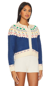 Callahan Lara Cardigan in Blue