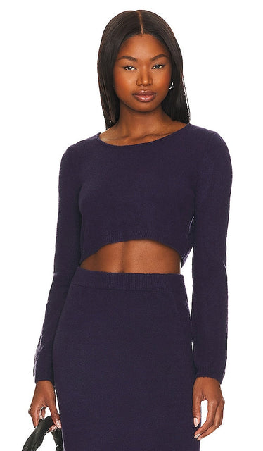 Callahan Lara Top in Navy - Haut Callahan Lara en bleu marine - Callahan Lara 海军蓝上衣 - Callahan Lara Top in Marineblau - Callahan LARA 탑 - Top Callahan Lara in blu marino