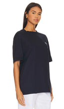 Calvin Klein Archive Logo Relaxed Short Sleeve Tee in Navy