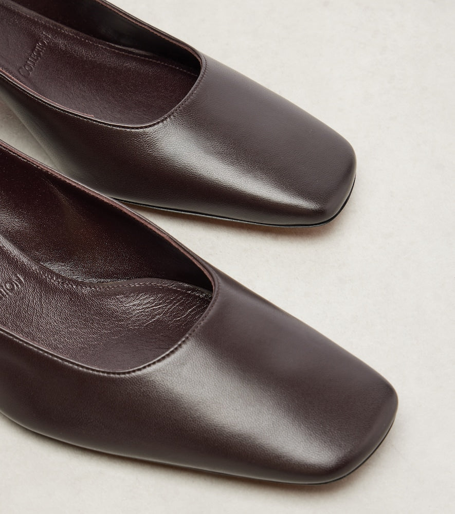 Calvin Klein Collection Anna leather pumps