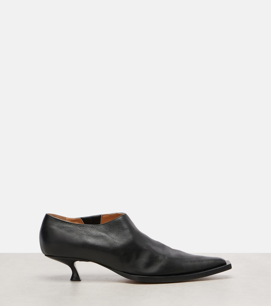 Calvin Klein Collection Jodi leather ankle boots