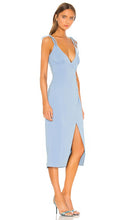 Camila Coelho Aaliyah Midi Dress in Blue