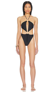 Camila Coelho Agata One Piece in Black - Camila Coelho Agata une pièce en noir - 卡米拉·科埃略 Agata 黑色一件 - Camila Coelho Agata Einteiler in Schwarz - Camila Coelho 아가타 원피스 - Camila Coelho Agata Costume intero in nero