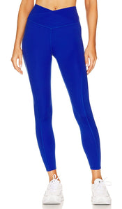 Camila Coelho Carina 7/8 Legging in Blue - Camila Coelho - Legging 7/8 Carina en bleu - Camila Coelho Carina 7/8 蓝色打底裤 - Camila Coelho Carina 7/8-Leggings in Blau - Camila Coelho Carina 7/8 레깅스 블루 색상 - Leggings 7/8 Camila Coelho Carina in blu