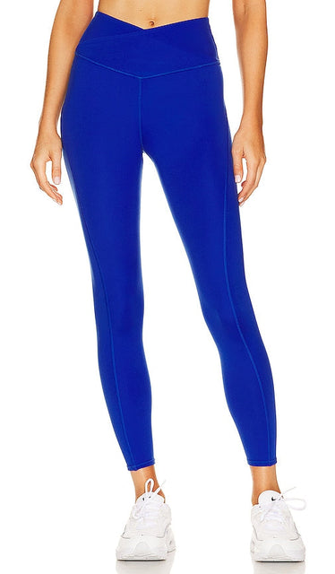 Camila Coelho Carina 7/8 Legging in Blue - Camila Coelho - Legging 7/8 Carina en bleu - Camila Coelho Carina 7/8 蓝色打底裤 - Camila Coelho Carina 7/8-Leggings in Blau - Camila Coelho Carina 7/8 레깅스 블루 색상 - Leggings 7/8 Camila Coelho Carina in blu