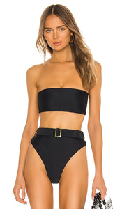 Camila Coelho Catarina Top in Black - Camila Coelho Haut Catarina en Noir - Camila Coelho Catarina 黑色上衣 - Camila Coelho Catarina Top in Schwarz - Camila Coelho 카타리나 탑 - Top Camila Coelho Catarina in nero