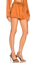 Camila Coelho Estella Short in Metallic Copper