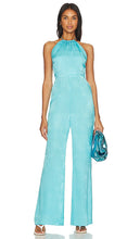 Camila Coelho Floriana Jumpsuit in Blue - Camila Coelho - Combinaison Floriana en bleu - Camila Coelho Floriana 蓝色连身裤 - Camila Coelho Floriana Overall in Blau - Camila Coelho Floriana 점프수트 - Tuta Camila Coelho Floriana in blu