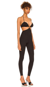 Camila Coelho Jona Jumpsuit in Black