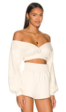 Camila Coelho Kenzie Pullover in Ivory