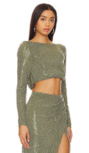 Camila Coelho Martin Top in Olive