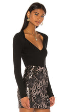 Camila Coelho Patten Sweater in Black