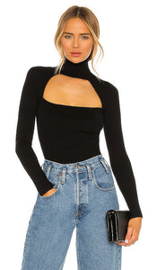 Camila Coelho Roscoe Sweater in Black - Camila Coelho Pull Roscoe en noir - Camila Coelho Roscoe 黑色毛衣 - Camila Coelho Roscoe Pullover in Schwarz - Camila Coelho 로스코 스웨터블랙 색상 - Maglione Camila Coelho Roscoe in nero