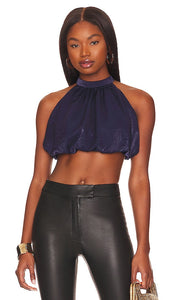 Camila Coelho Susie Top in Blue - Camila Coelho Haut Susie en Bleu - Camila Coelho Susie 蓝色上衣 - Camila Coelho Susie Top in Blau - Camila Coelho 수지 탑 - Top Camila Coelho Susie in blu