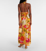 Camilla Embellished floral maxi dress