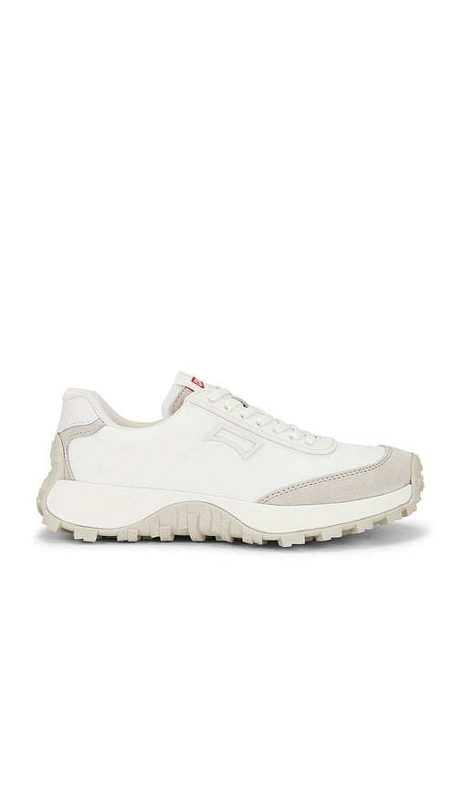 Camper Drift Trail Sneaker in White | White Low Top Sneakers for Women