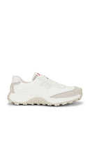 Camper Drift Trail Sneaker in White | White Low Top Sneakers for Women
