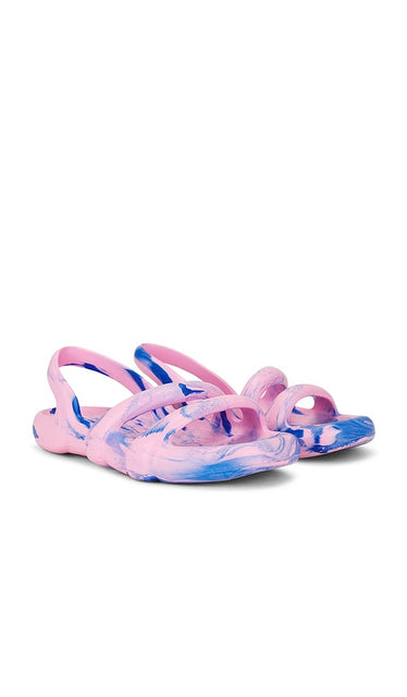 Camper Kobarah Flat Sandal in Pink | Pink Flat Sandals for Women