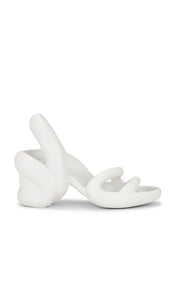 Camper Kobarah Sandal in White | White Heeled Sandals for Women