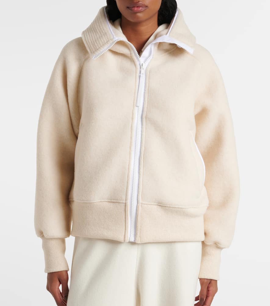 Canada Goose Chilliwack wool-blend fleece bomber jacket