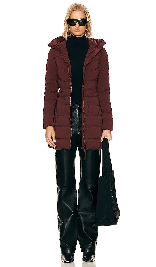 Canada Goose Clair Coat in Brown