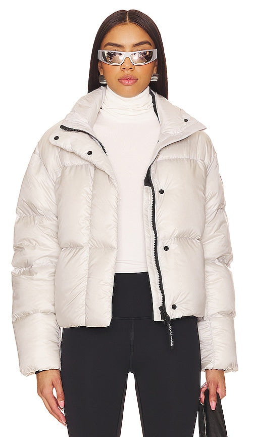 Canada Goose Cypress Cropped Puffer in Grey - Canada Goose - Doudoune courte Cypress en gris - Canada Goose 灰色 Cypress 短款河豚服 - Canada Goose Cypress Kurzmantel in Grau - Canada Goose Cypress 크롭 퍼퍼 그레이 색상 - Piumino corto Canada Goose Cypress in grigio