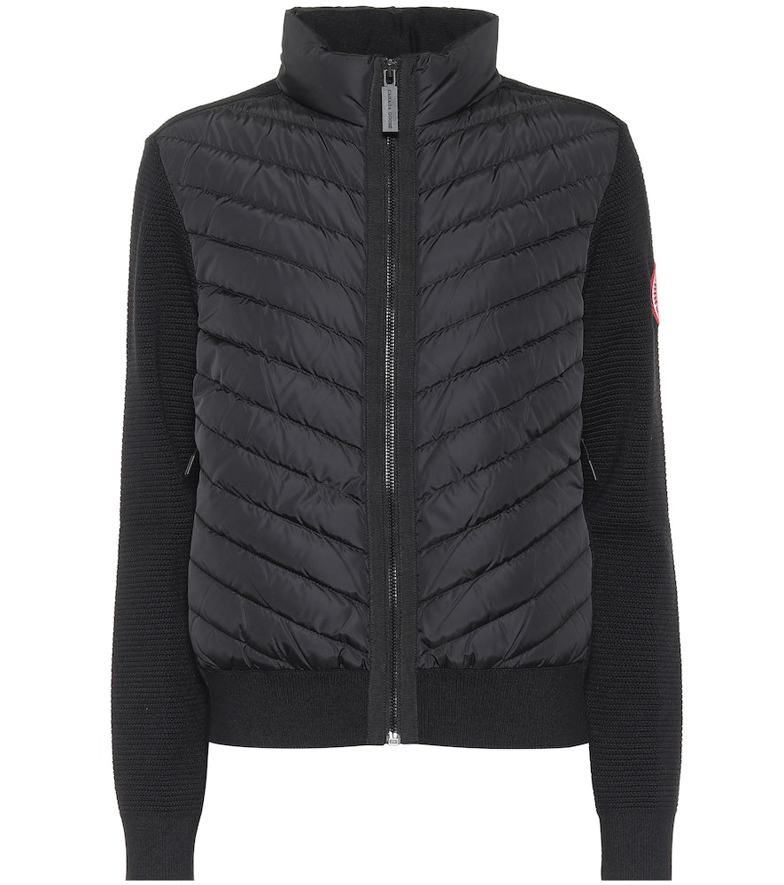Canada Goose HyBridge√Ç¬Æ down and wool jacket - 加拿大鹅 HyBridge√Ç¬Æ 羽绒羊毛夹克