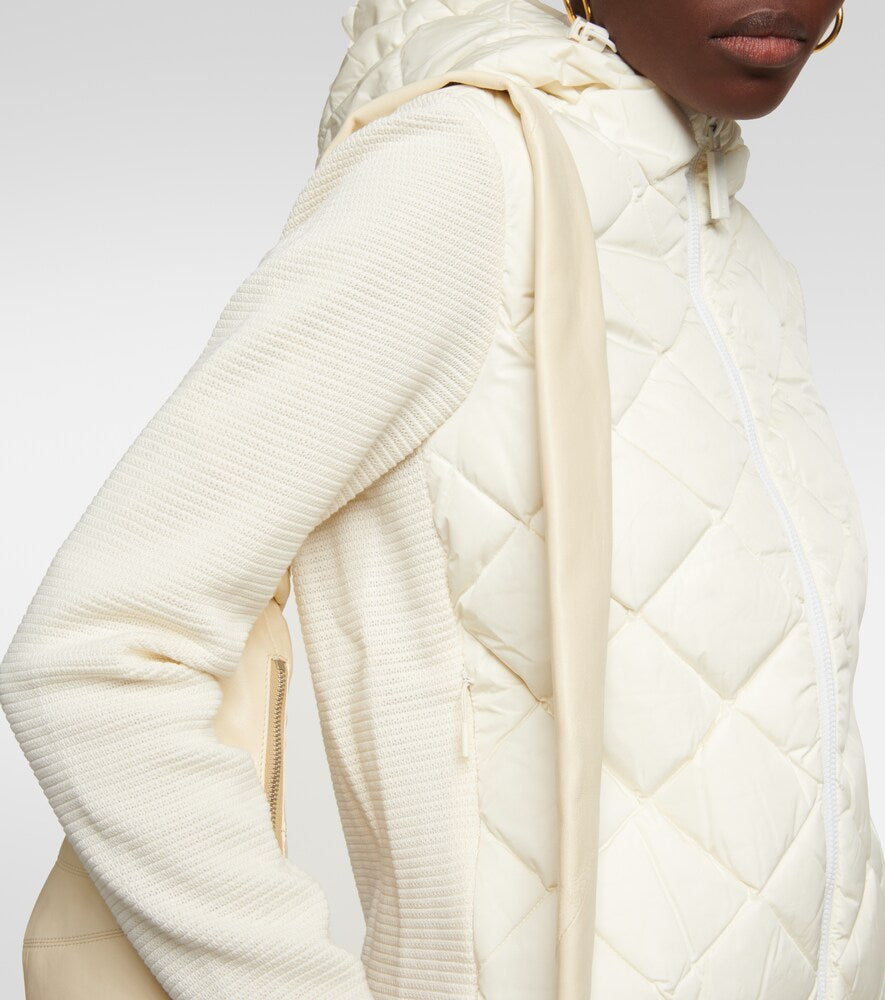 Canada Goose HyBridge√Ç¬Æ down-paneled wool hoodie