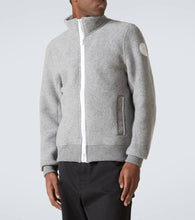 Canada Goose Lawson wool-blend fleece jacket