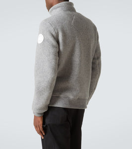 Canada Goose Lawson wool-blend fleece jacket