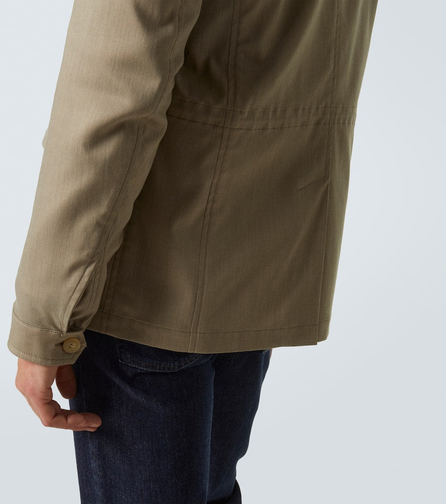 Canali Belted jacket