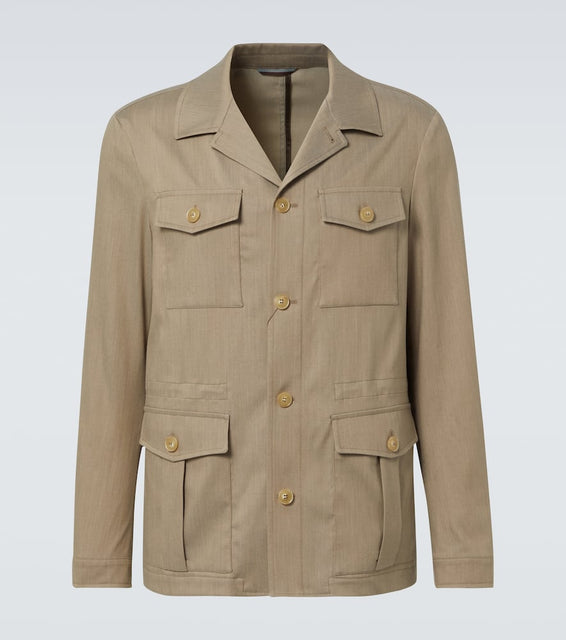 Canali Belted jacket