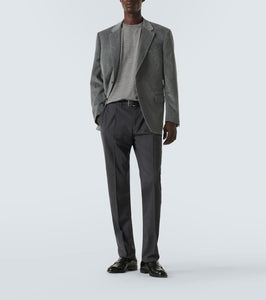 Canali Cotton and cashmere corduroy blazer