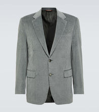 Canali Cotton and cashmere corduroy blazer