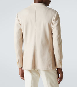 Canali Cotton-blend jersey blazer