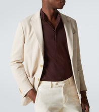 Canali Cotton-blend jersey blazer