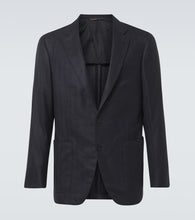 Canali Kei silk and cashmere blazer