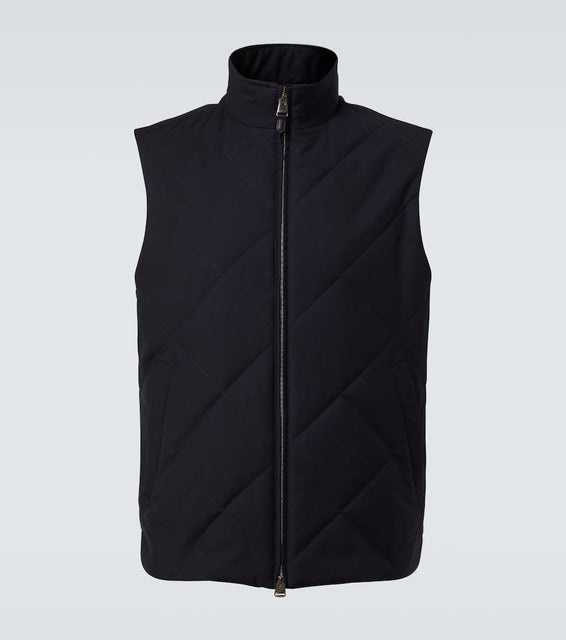 Canali Quilted vest