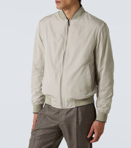 Canali Reversible bomber jacket