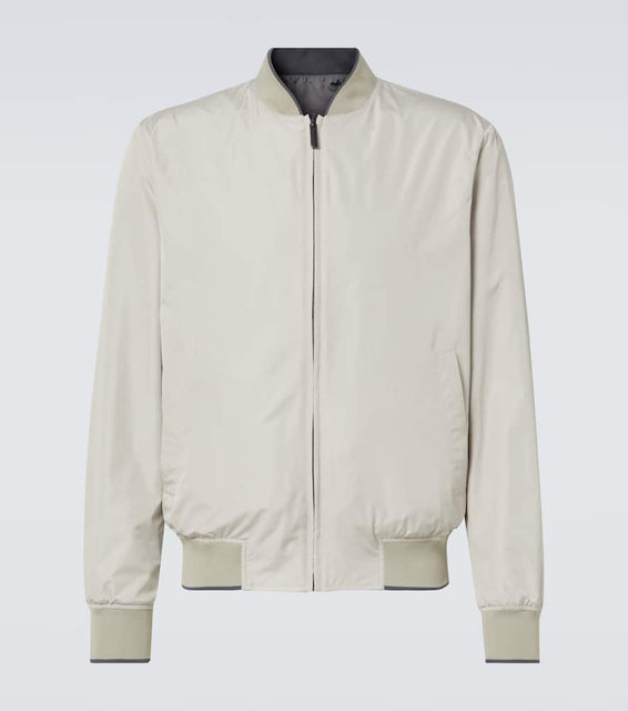 Canali Reversible bomber jacket