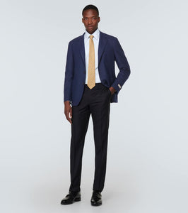 Canali Single-breasted cashmere-blend blazer