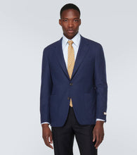 Canali Single-breasted cashmere-blend blazer