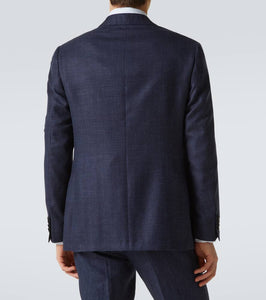 Canali Wool, silk, and linen blazer