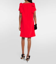 Carolina Herrera Bow-detail crêpe minidress