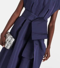 Carolina Herrera Bow-detail silk midi dress