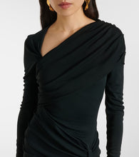 Carolina Herrera Draped jersey gown