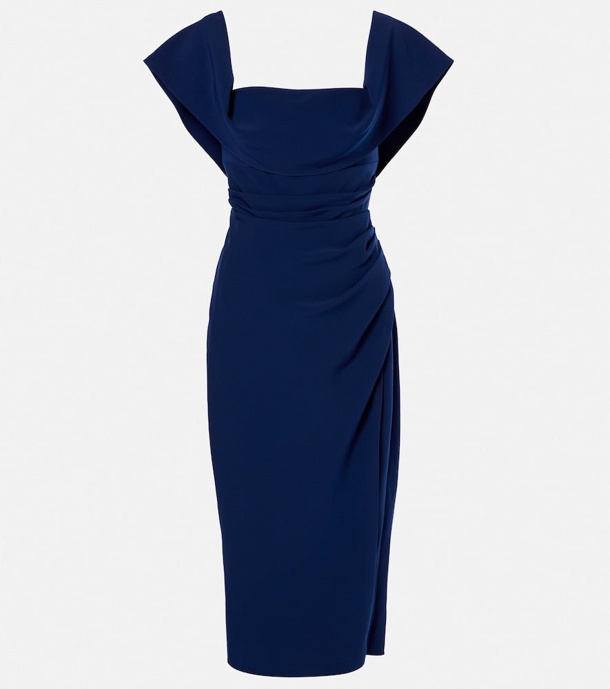 Carolina Herrera Draped midi dress. Carolina Herrera 垂褶中长连衣裙