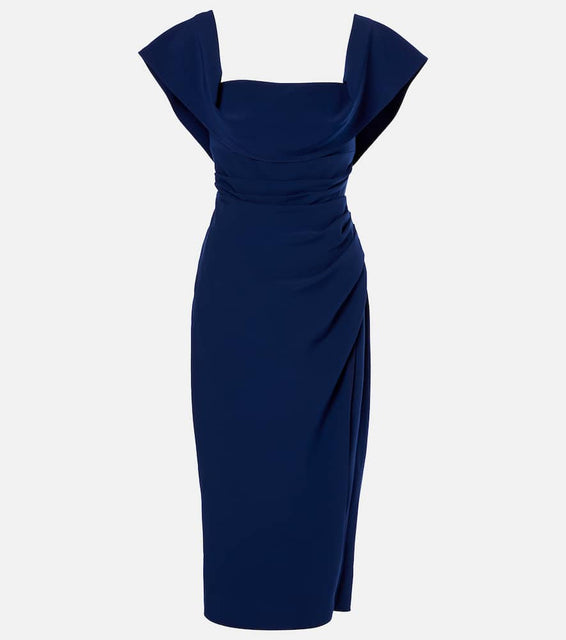 Carolina Herrera Draped midi dress